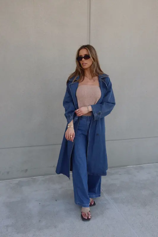 Indie Denim Trench