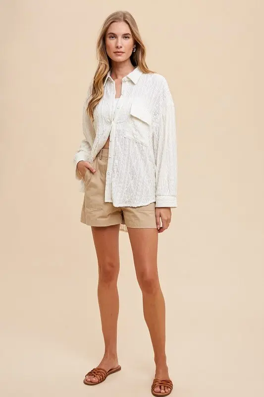 White Button Down Shirt online